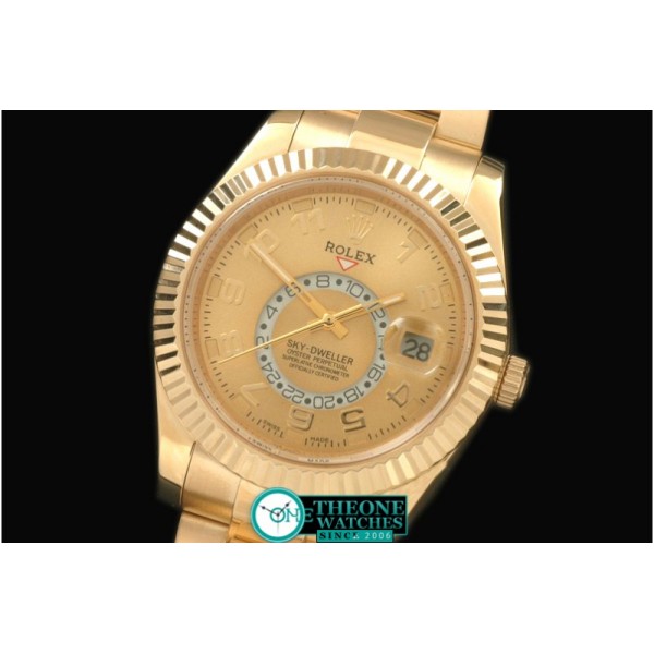 Rolex - Skydweller YG/YG Gold Asian ST3855