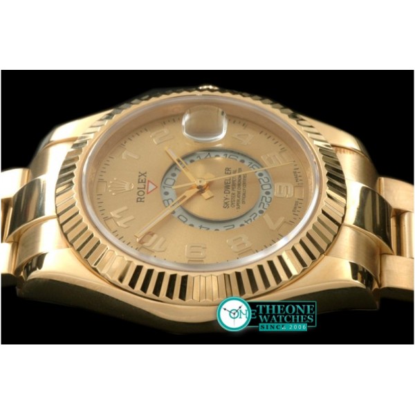 Rolex - Skydweller YG/YG Gold Asian ST3855