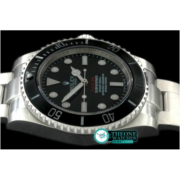 Rolex - 114060 No Date Black SS Sub A-2836