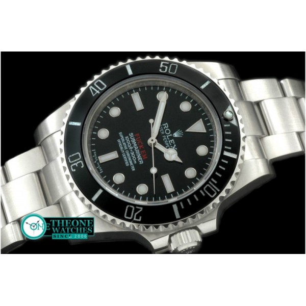 Rolex - 114060 No Date Black SS Sub A-2836