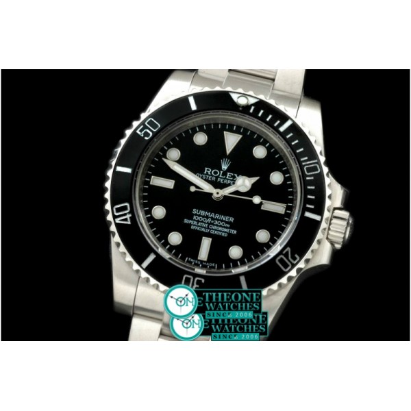 Rolex - 114060 No Date Black SS Sub A-2836