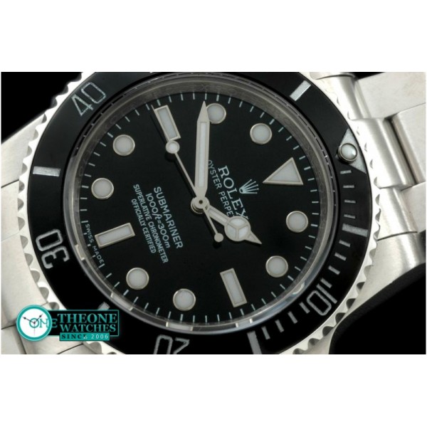 Rolex - 114060 No Date Black SS Sub A-2836