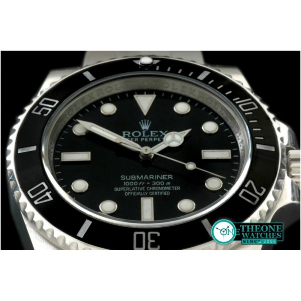 Rolex - 114060 No Date Black SS Sub A-2836