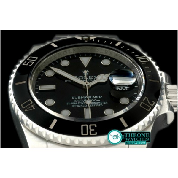 Rolex - 116610 Black SS Sub A-2836