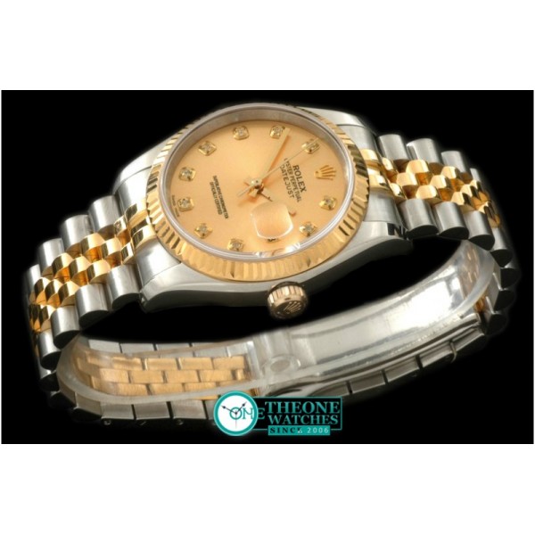 Rolex - 116233 Gold Diam TT Swiss 2836