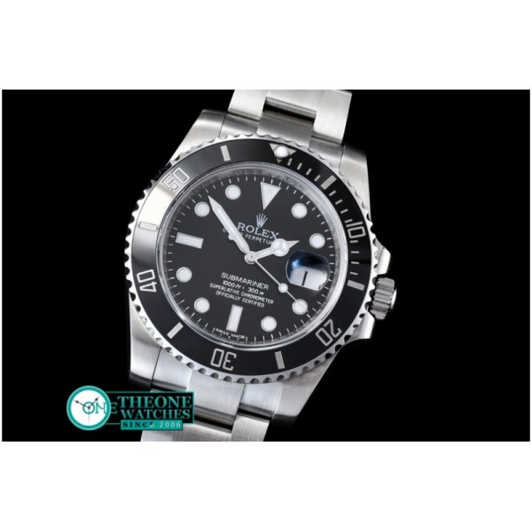 Rolex - 116610 Black V6s SS Sub A-2836