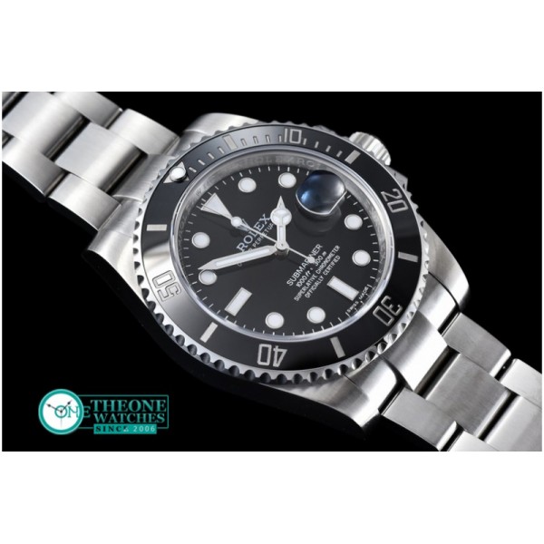 Rolex - 116610 Black V6s SS Sub A-2836