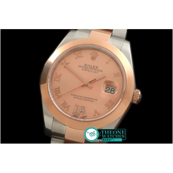 Rolex - SS/RG Oyster R-Gold Roman Asian Eta 2836-2
