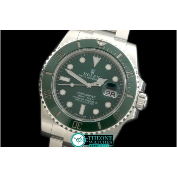 Rolex - 116610 JF SS/SS Green SA 3135