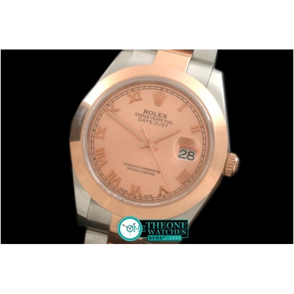 Rolex - SS/RG Oyster R-Gold Roman Asian Eta 2836-2