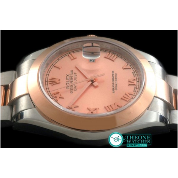 Rolex - SS/RG Oyster R-Gold Roman Asian Eta 2836-2