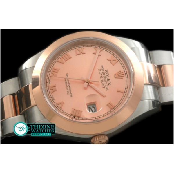 Rolex - SS/RG Oyster R-Gold Roman Asian Eta 2836-2