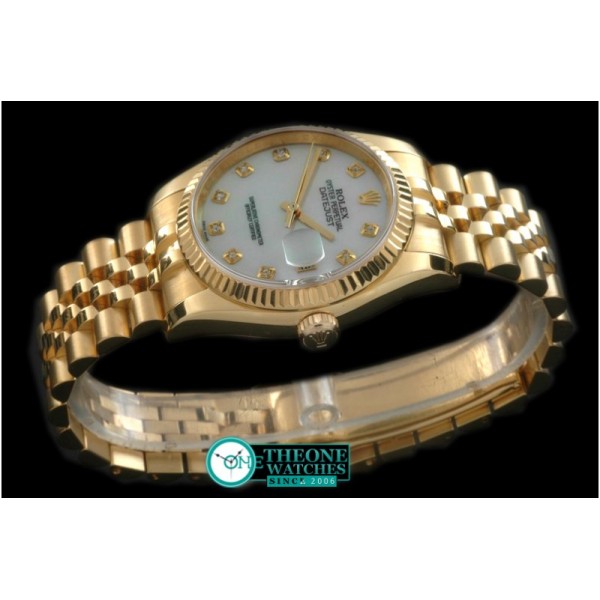 Rolex - 116238 MOP White Diam FG Swiss 2836