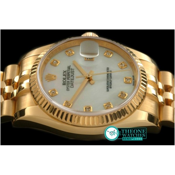 Rolex - 116238 MOP White Diam FG Swiss 2836