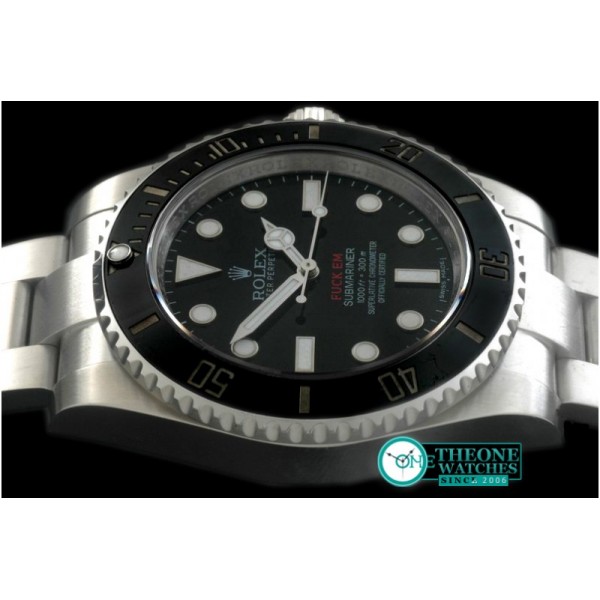 Rolex - 114060 Supreme FM SS Sub A-2836