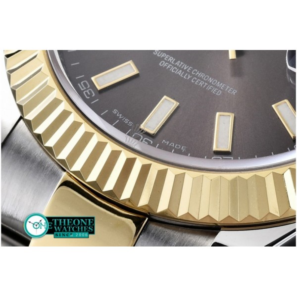 Rolex - SS/YG Oyster Grey Stk Asian 2813