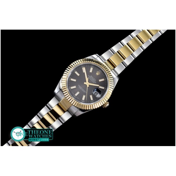Rolex - SS/YG Oyster Grey Stk Asian 2813