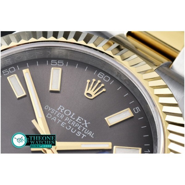 Rolex - SS/YG Oyster Grey Stk Asian 2813