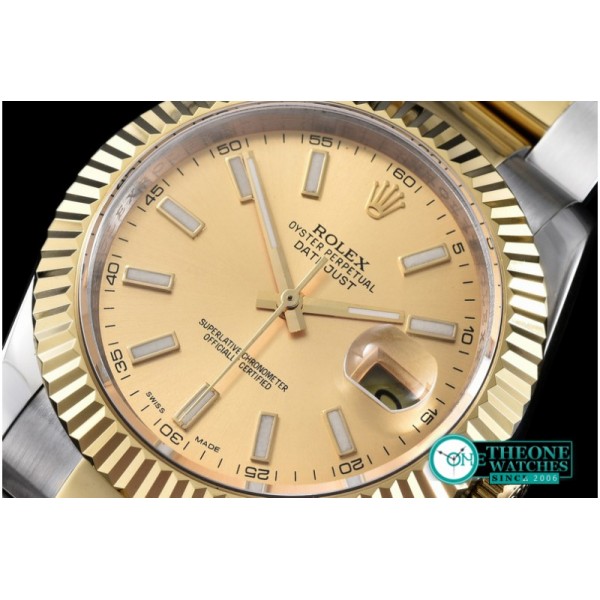 Rolex - SS/YG Oyster Gold Stk Asian 2813