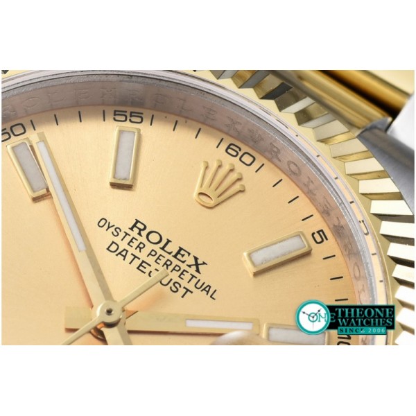 Rolex - SS/YG Oyster Gold Stk Asian 2813