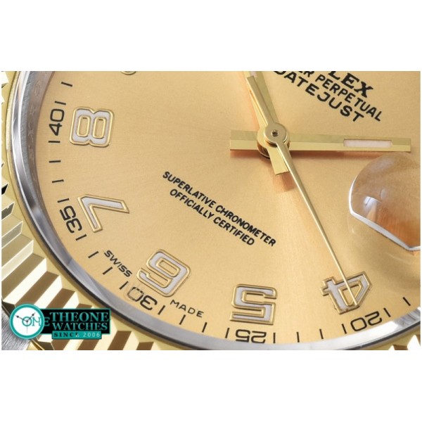Rolex - SS/YG Oyster Gold Num Asian 2813