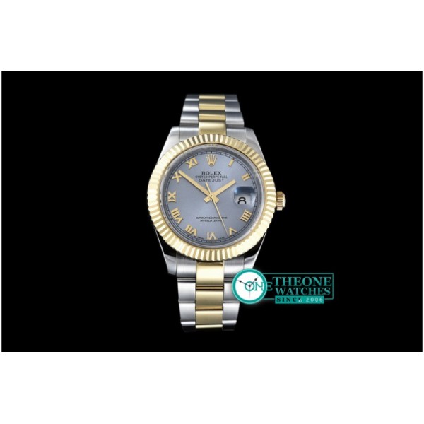 Rolex - SS/YG Oyster L-Blue Roman Asian 2813