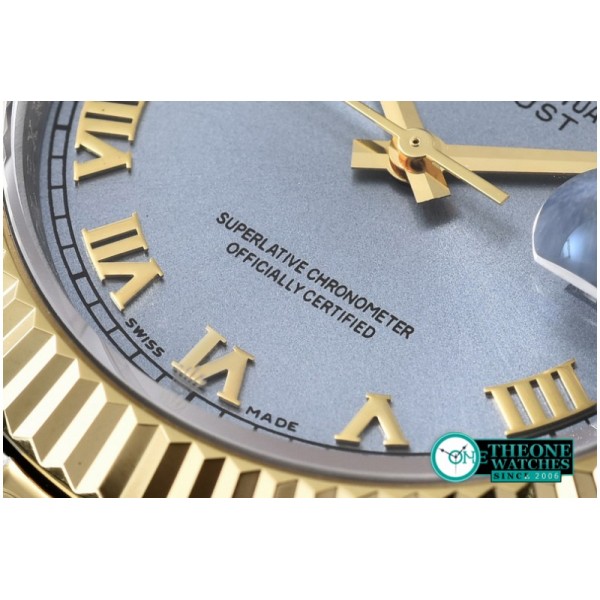 Rolex - SS/YG Oyster L-Blue Roman Asian 2813