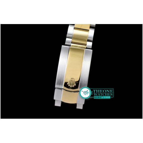 Rolex - SS/YG Oyster Blk Stk Asian Eta 2836-2
