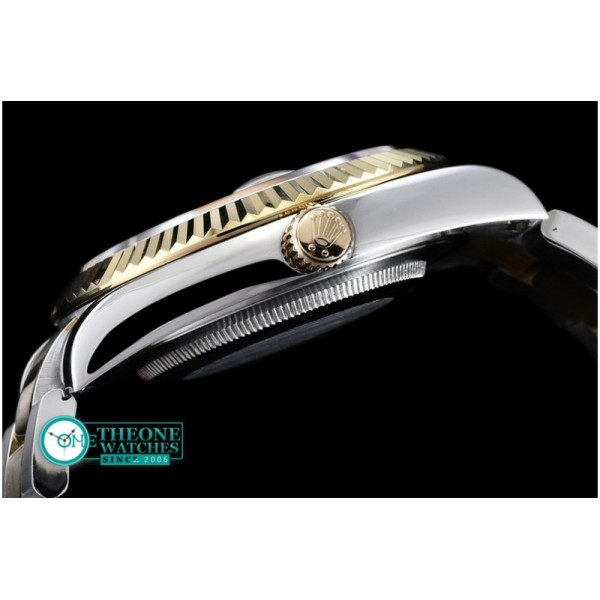 Rolex - SS/YG Oyster Blk Stk Asian Eta 2836-2