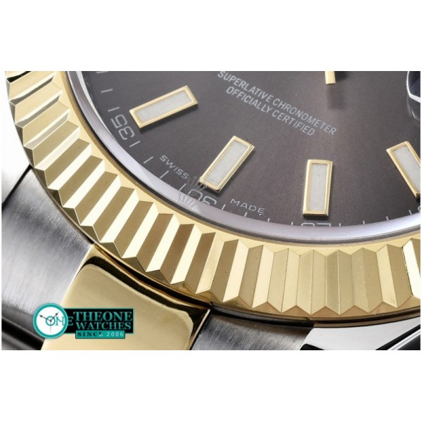 Rolex - SS/YG Oyster Grey Stk Asian Eta 2836-2