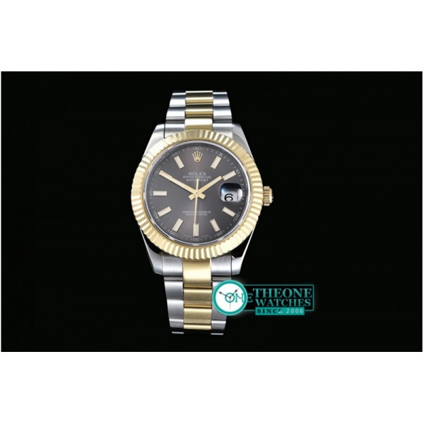 Rolex - SS/YG Oyster Grey Stk Asian Eta 2836-2