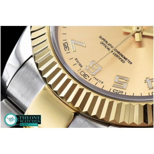 Rolex - SS/YG Oyster Gold Num Asian Eta 2836-2