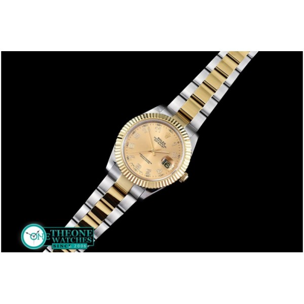 Rolex - SS/YG Oyster Gold Num Asian Eta 2836-2