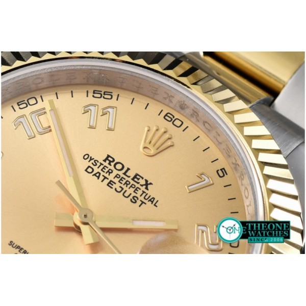Rolex - SS/YG Oyster Gold Num Asian Eta 2836-2