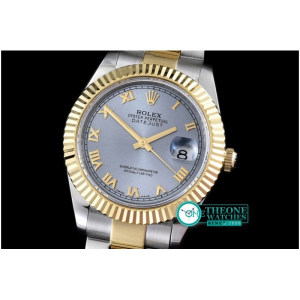 Rolex - SS/YG Oyster L-Blue Roman Asian Eta 2836-2