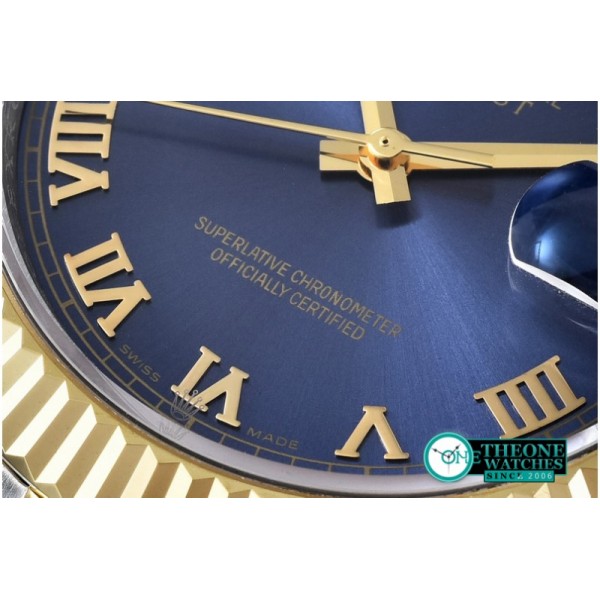 Rolex - SS/YG Oyster Blue Roman Asian Eta 2836-2
