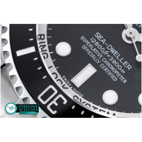 Rolex - Deep Sea Dweller Black SS/SS Noob V6 Ult Asia 2836