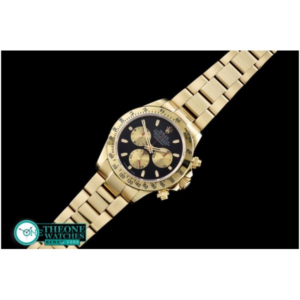 Rolex - Daytona YG/YG Black Stick BP Ult A-7750 Mod 4130