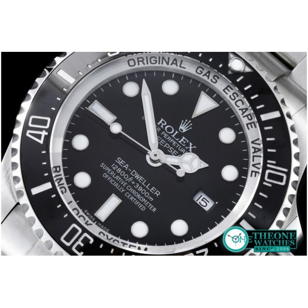 Rolex - Deep Sea Dweller Black SS/SS Noob V7 Ult SA3135