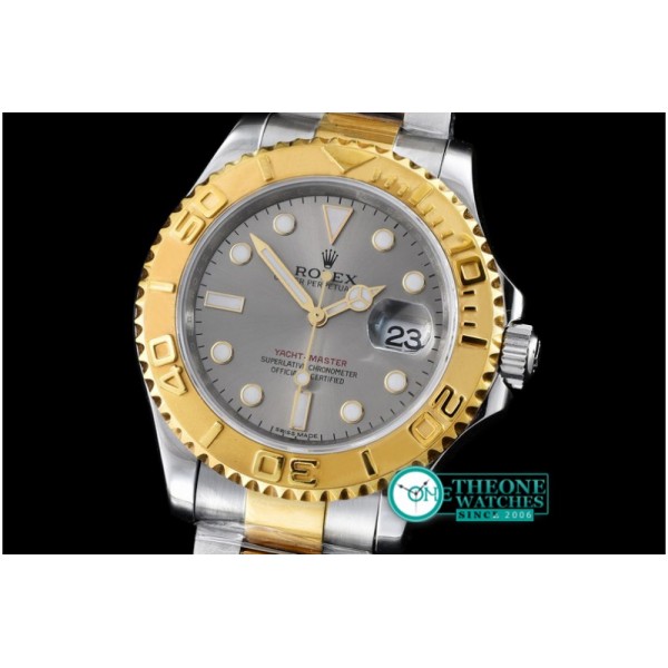 Rolex - 16623 Yachtmaster Men SS/YG Grey JF Asia 2836