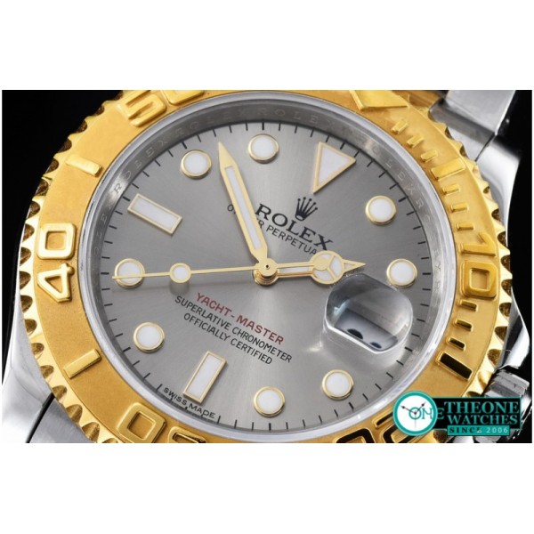 Rolex - 16623 Yachtmaster Men SS/YG Grey JF Asia 2836