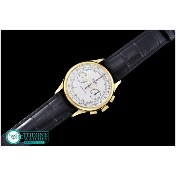 Rolex - Classic Ref.4113 Vintage Chrono YG/LE White Venus 75