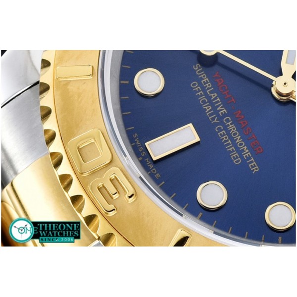 Rolex - 16623 Yachtmaster Men SS/YG Blue JF Asia 2836