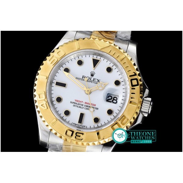 Rolex - 16623 Yachtmaster Men TT White JF Asia 2836