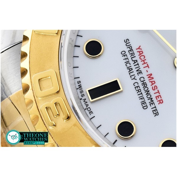 Rolex - 16623 Yachtmaster Men TT White JF Asia 2836