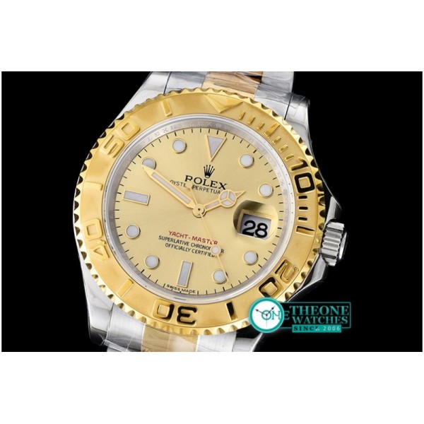 Rolex - 16623 Yachtmaster Men TT Gold JF Asia 2836