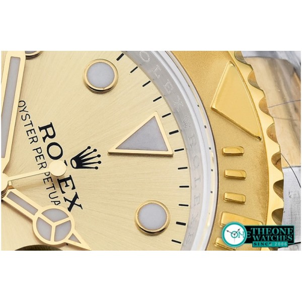 Rolex - 16623 Yachtmaster Men TT Gold JF Asia 2836