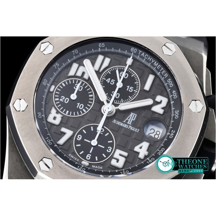 Audemars Piguet - AP ROO ChronoPassion TI/LE Grey Noob A7750 Secs @12